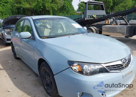 2008 Subaru Impreza 2.5I from USA, damaged, VIN JF1GH61608G819192